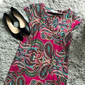 Liz Claiborne Paisley Dress